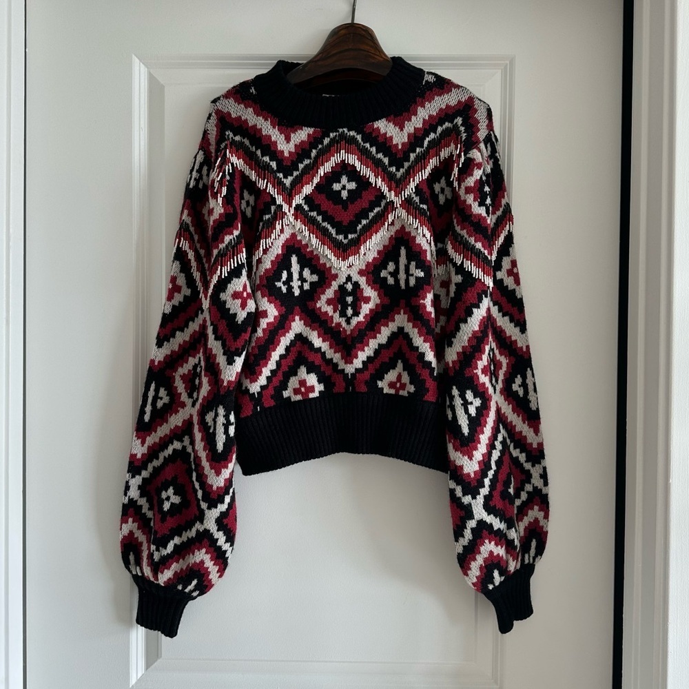 Farm Rio Rauti Beaded Knit Sweater - Picture 4 of 11